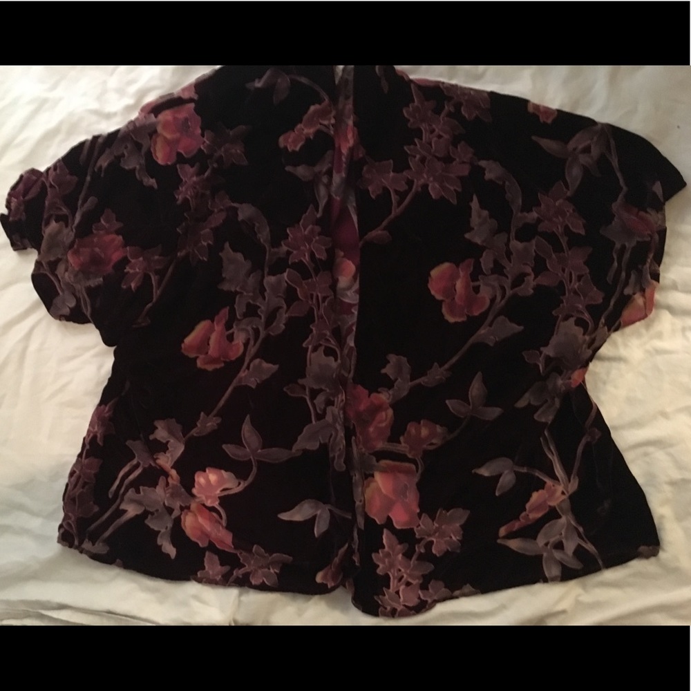 Velvet kimono